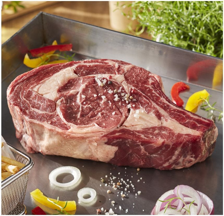 Côte de bœuf Simmental