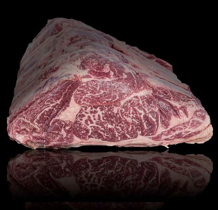 Entrecôte de bœuf découpe japonaise