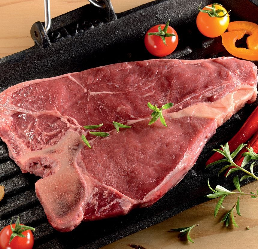 Steak T bone de veau 