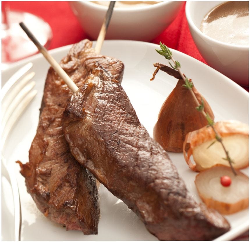 Onglet de veau