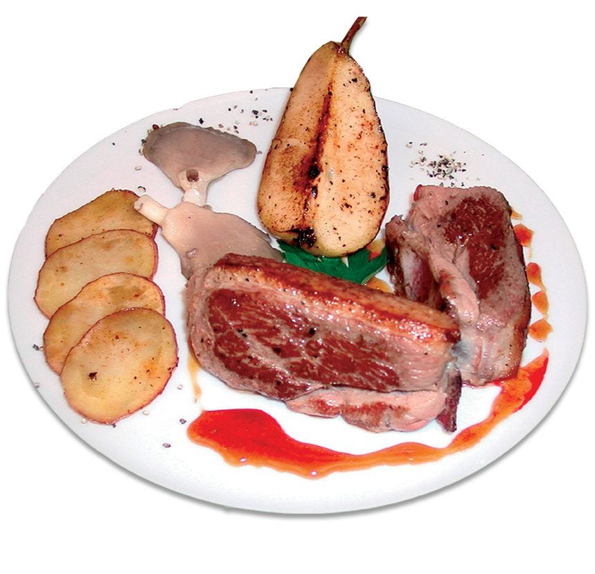 Côtelette de filet de canard 