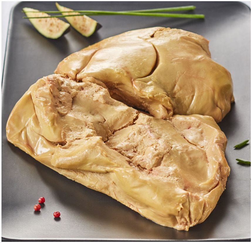 Foie gras de canard cru extra gastronomie conserveur