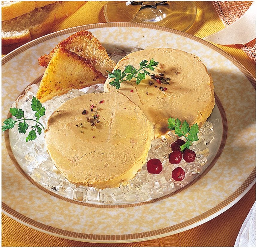 Foie gras de canard mi-cuit en bloc