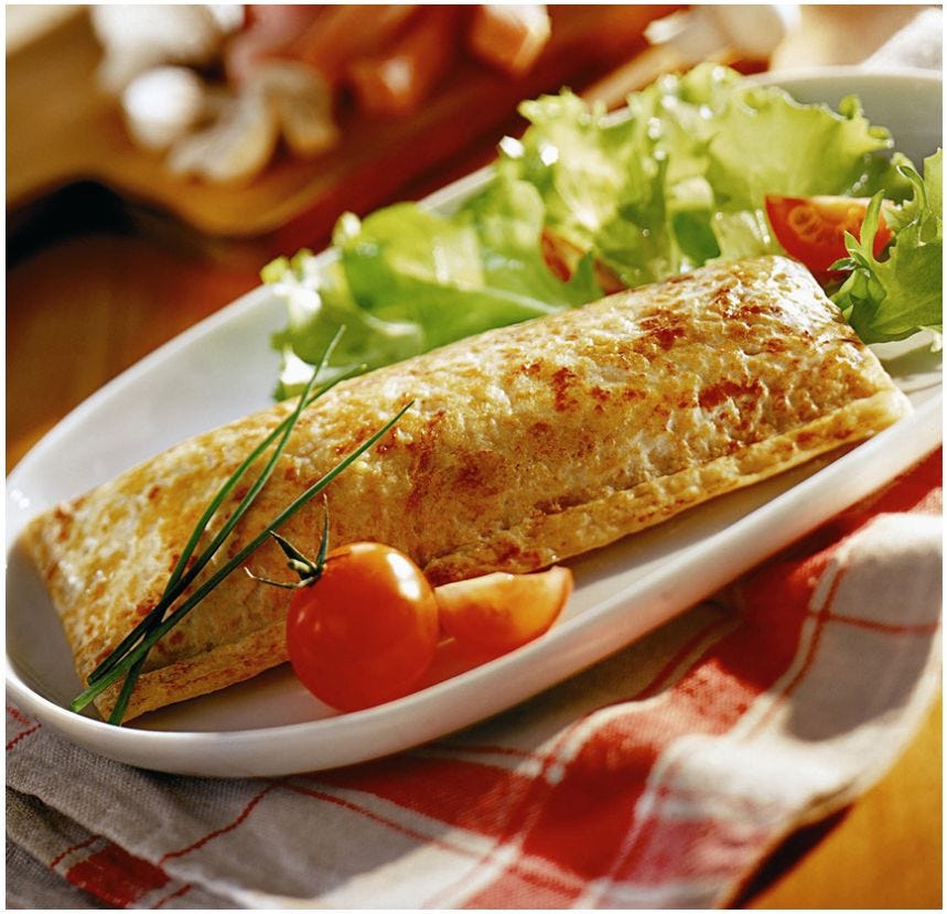 Crêpe à la paysanne