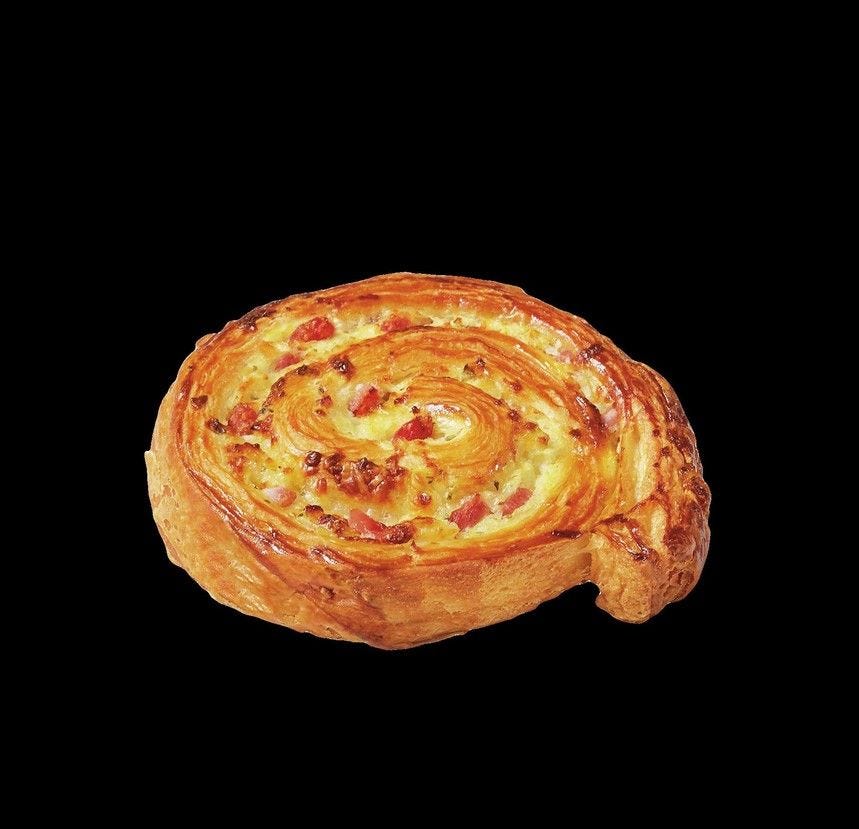 Roulé jambon fromage 