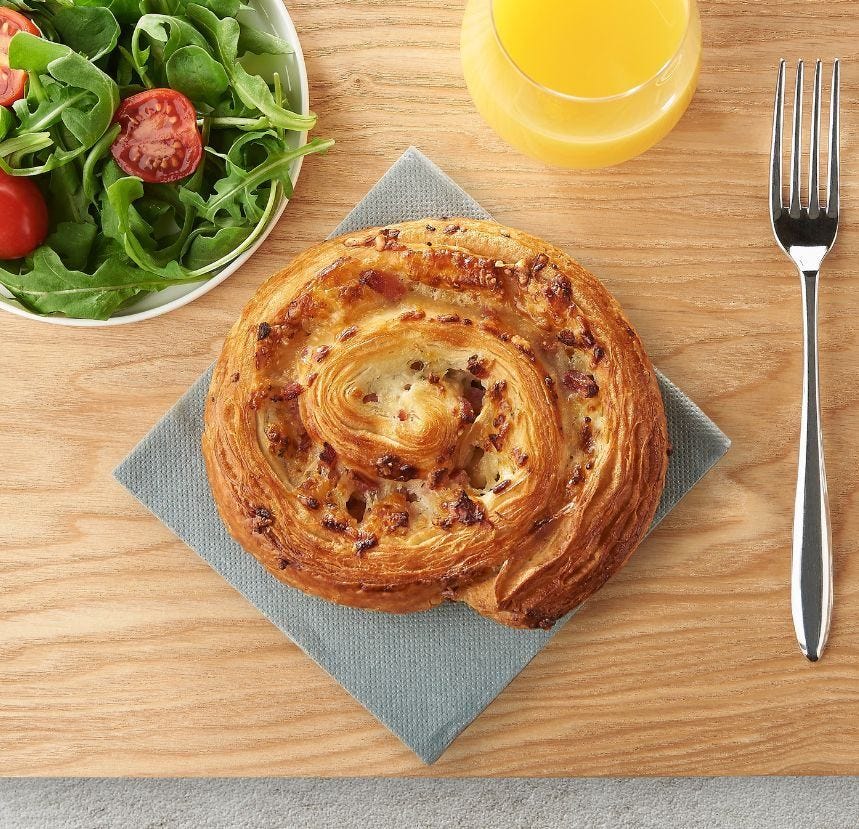 Roulé jambon fromage 