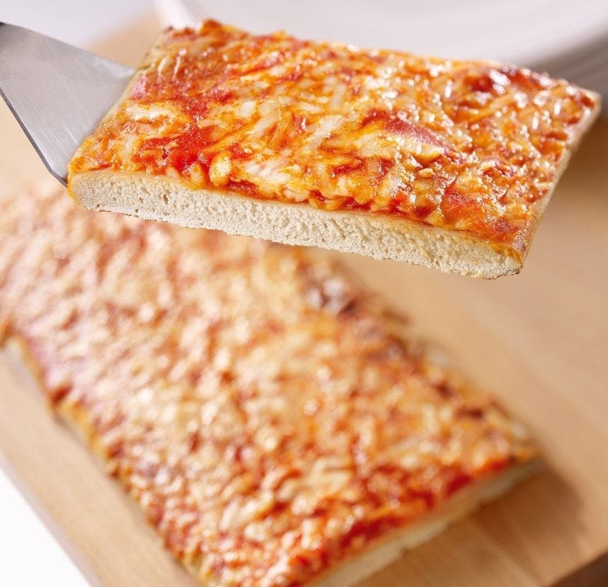 Pizza fromage bande