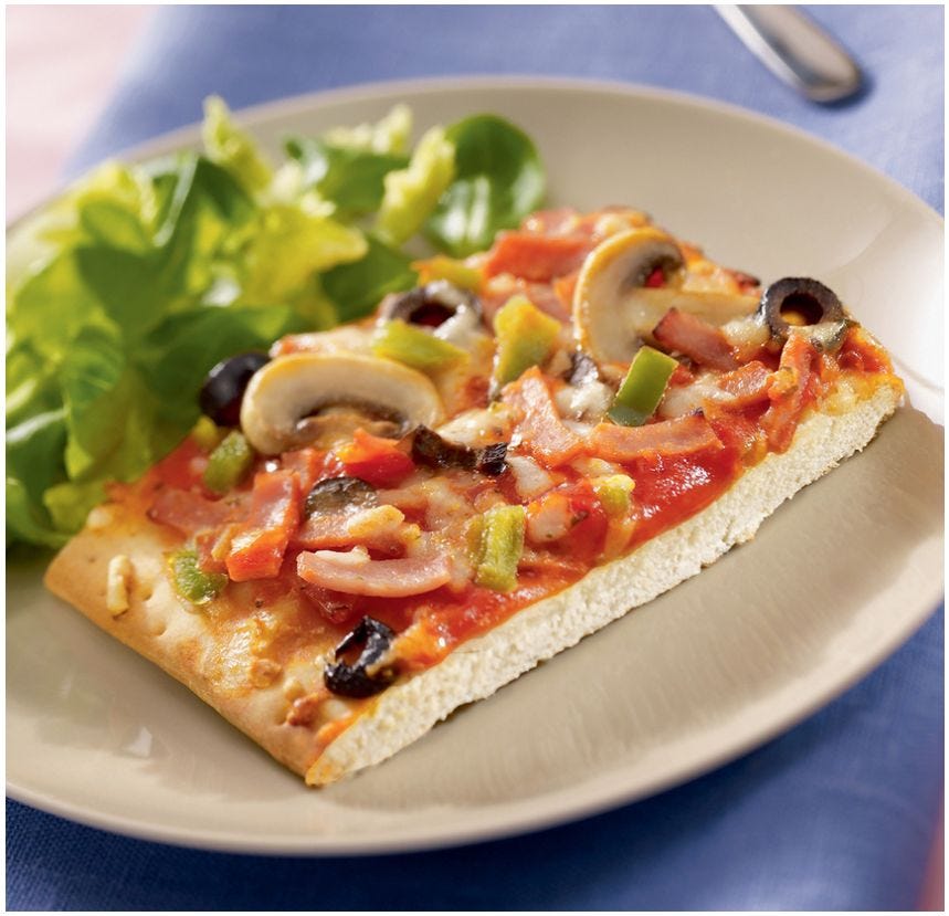 Pizza royale en bande