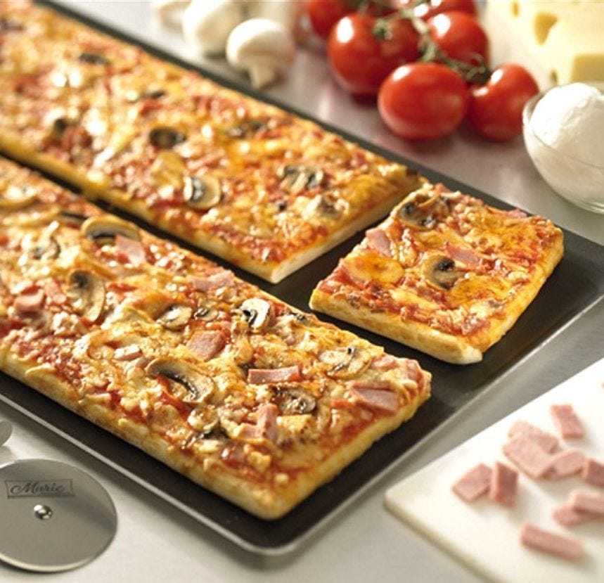 Pizza royale en bande 