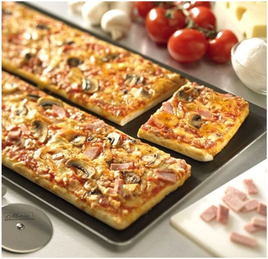Pizza royale en bande
