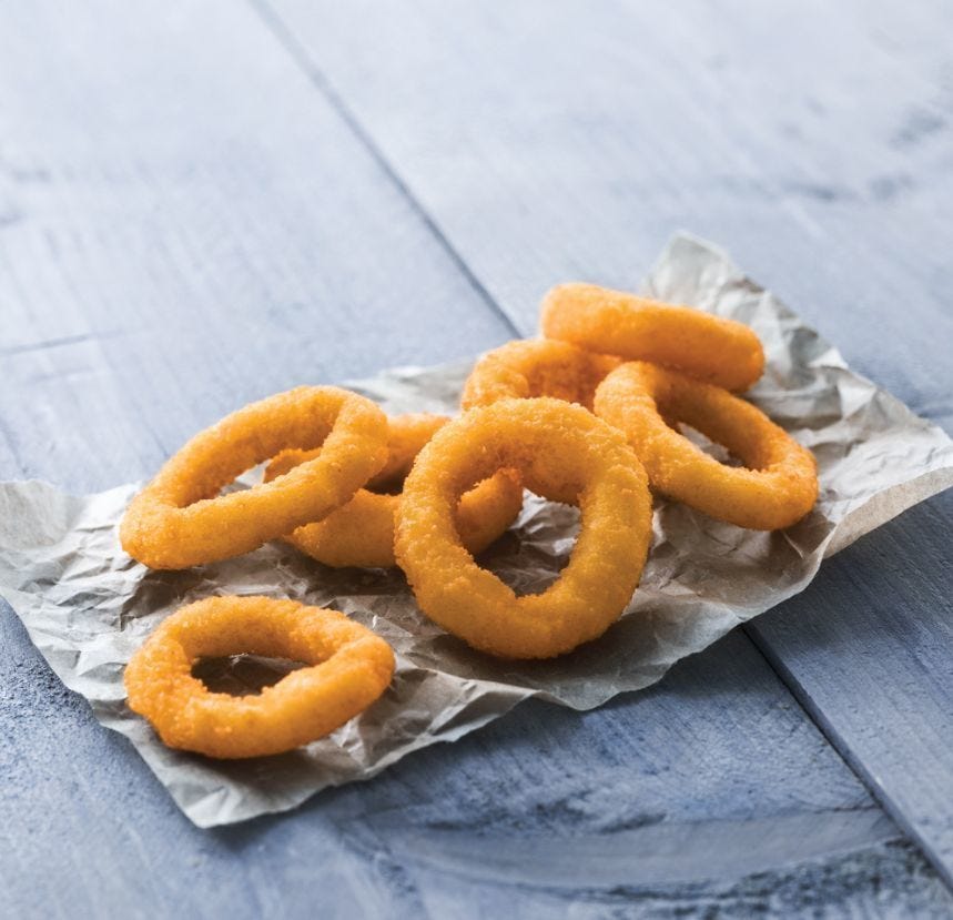 Crispy onion ring