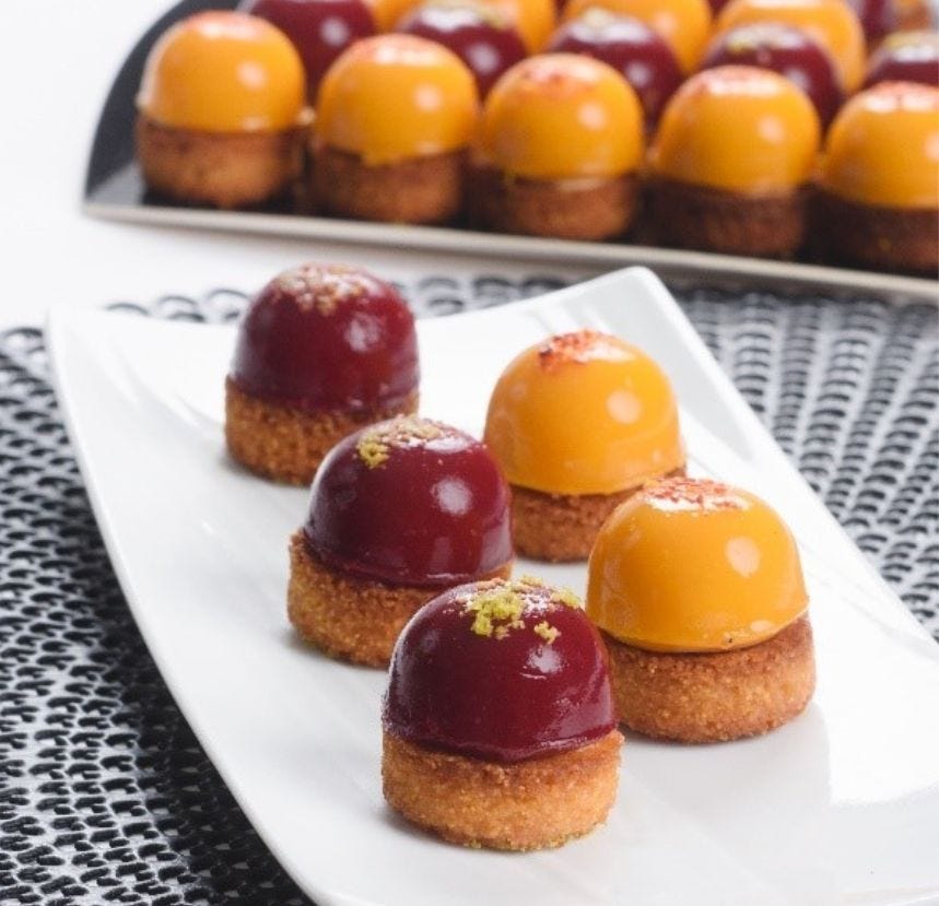 Duo de bouchées au foie gras