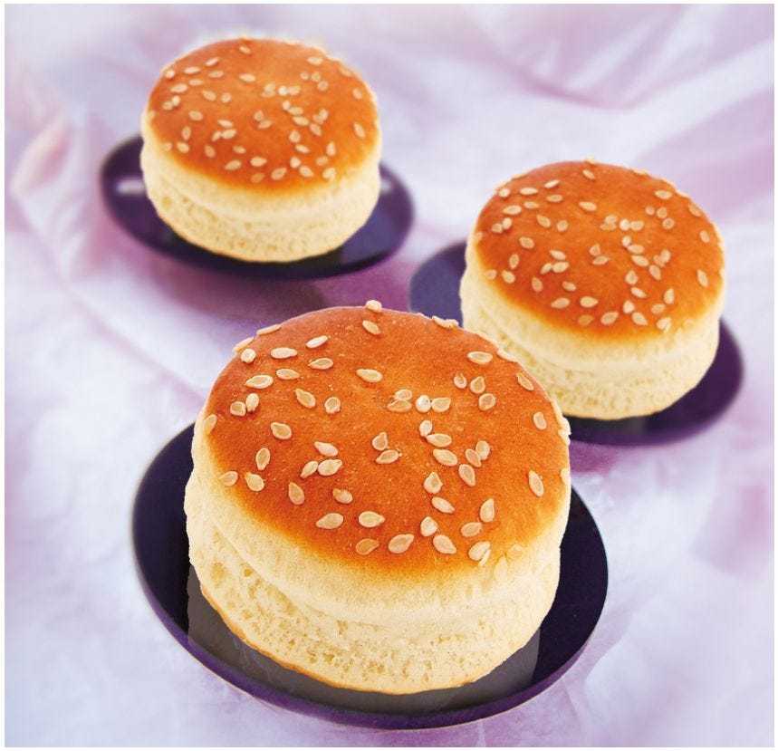 Mini burger au sésame à garnir