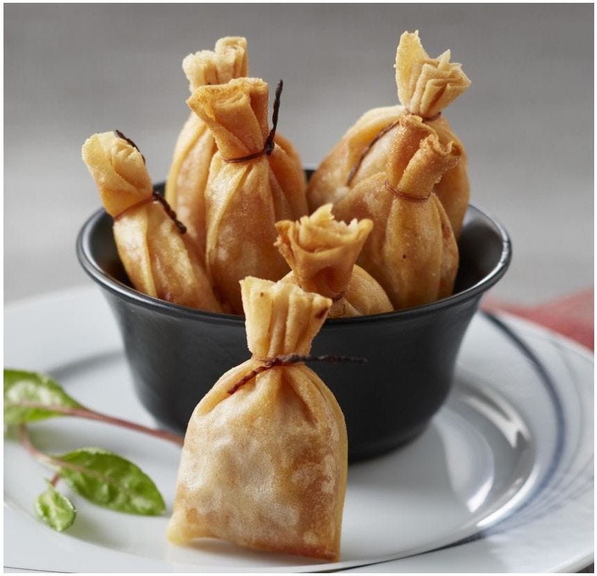 Gousset de crevette aux légumes confits
