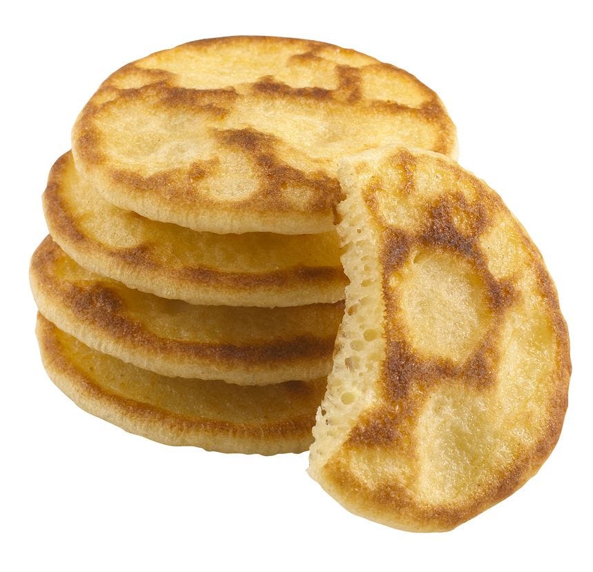 Mini blini nature
