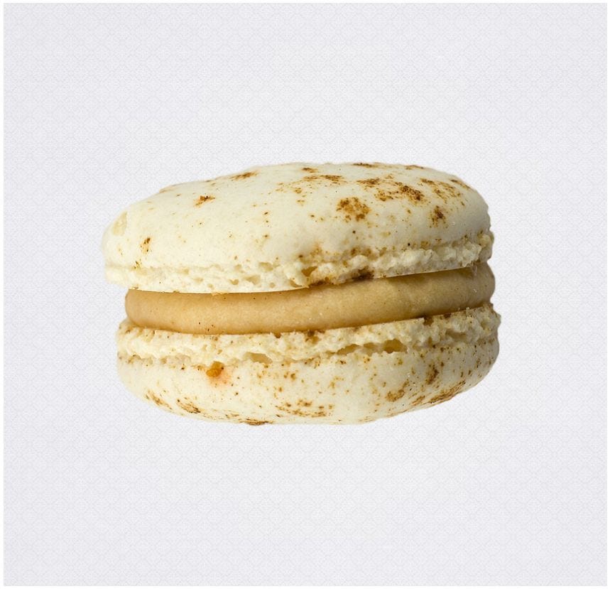 Macaron fromage de chèvre piment d'Espelette