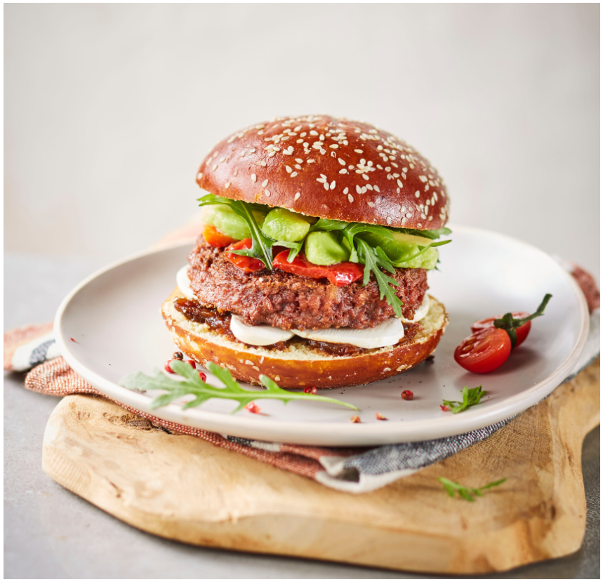 Pain burger bretzel brioché au sésame