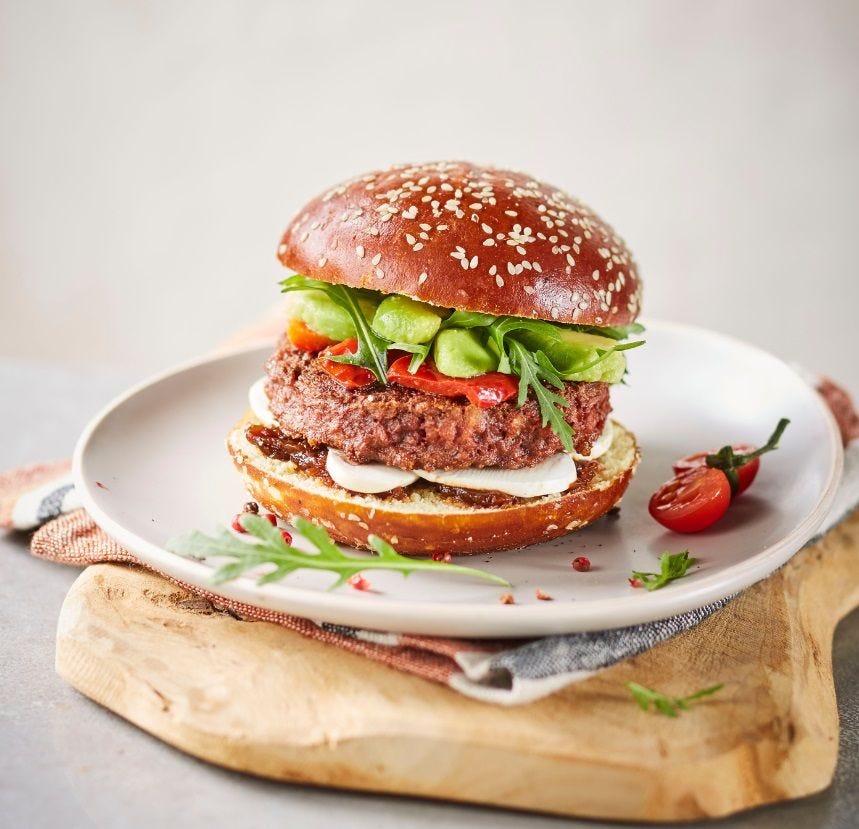 Pain burger bretzel brioché au sésame