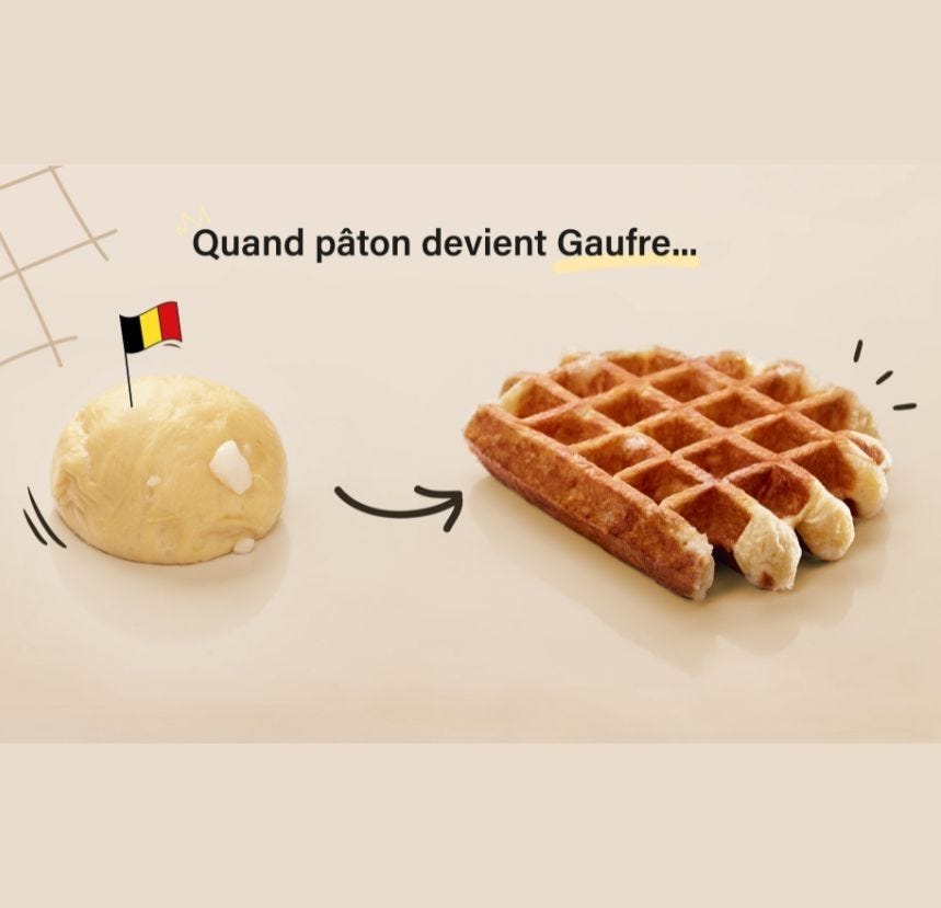 Pâton pour gaufre de Liège