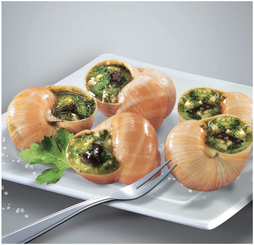 Escargot de Bourgogne farci
