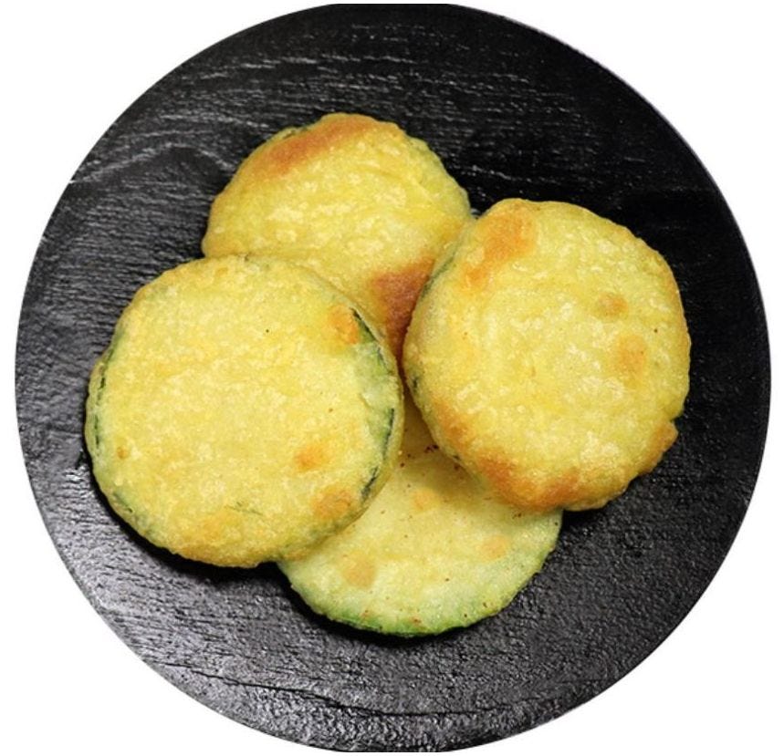Beignet de courgette
