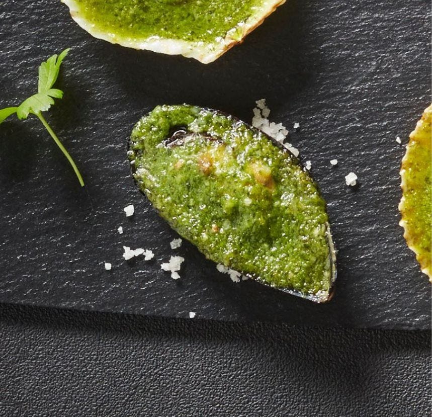 Moule en persillade 