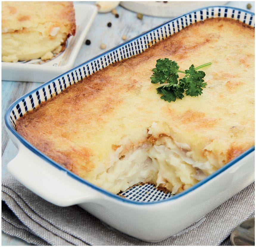 Brandade de morue parmentière