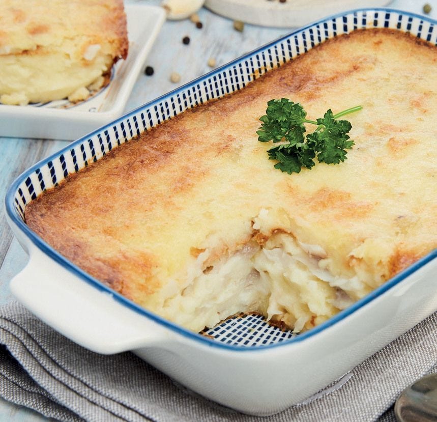 Brandade de morue parmentière