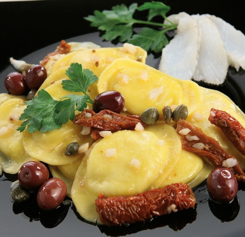 Tortelli à la morue