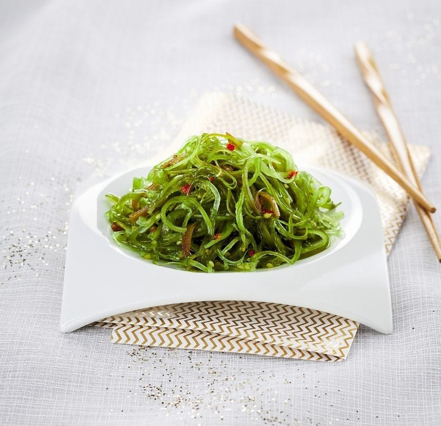 Salade d'algue wakamé au sésame