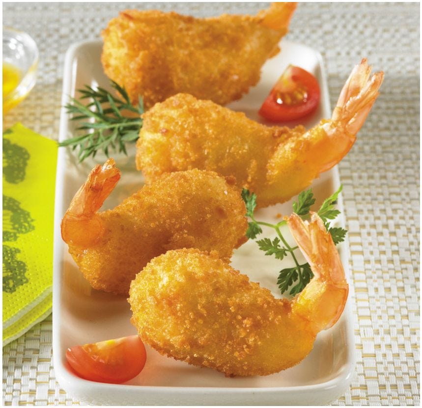 Beignet de crevette