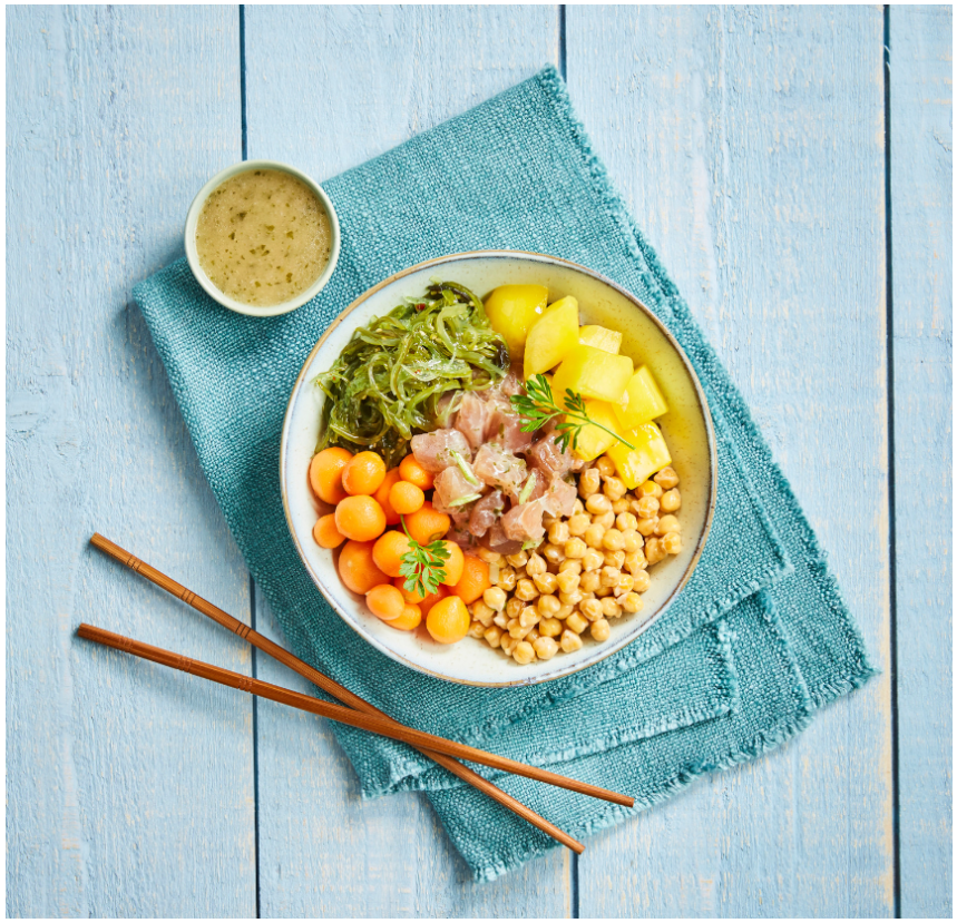 Salade de wakamé au sésame