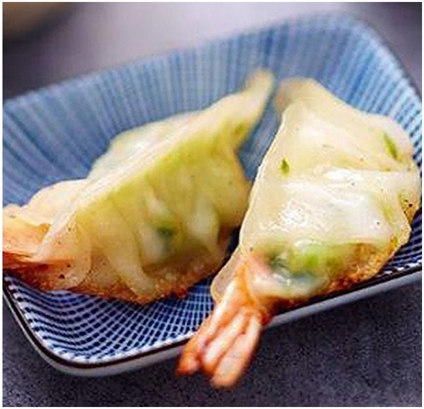 Gyoza aux crevettes