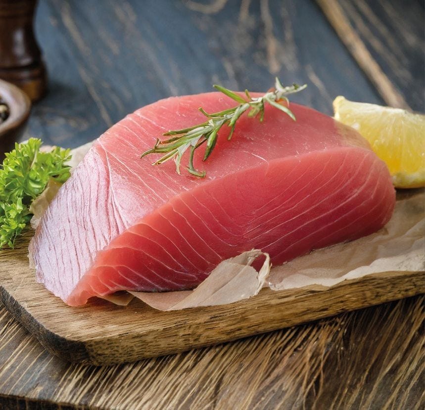 Dos de thon albacore