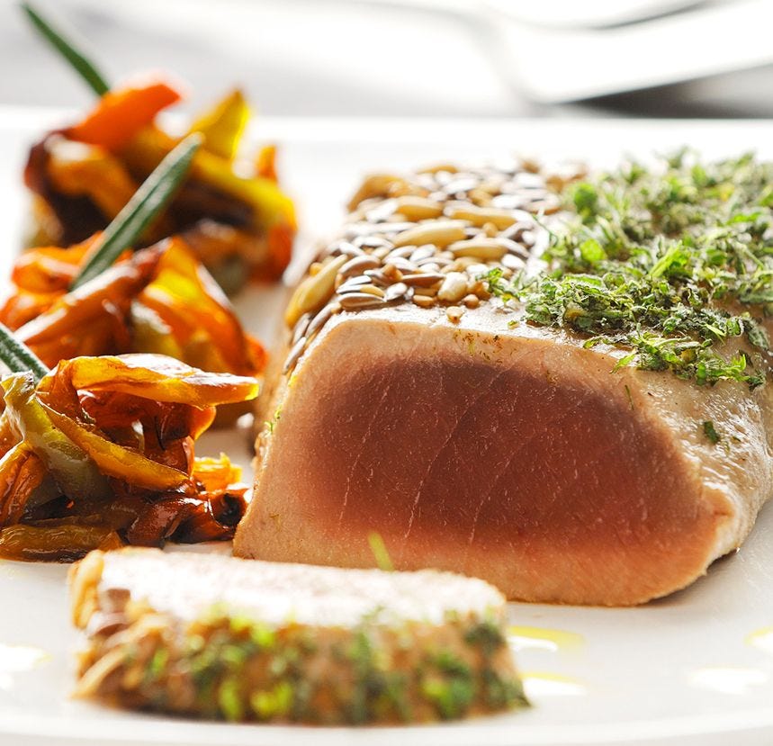 Pavé de thon albacore sans peau