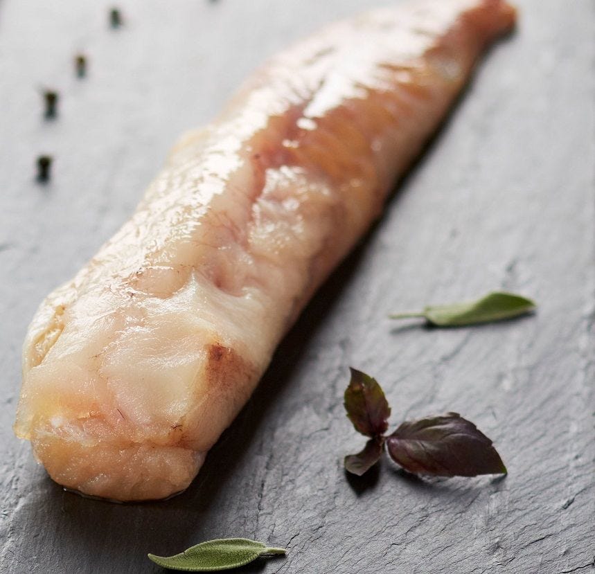 Queue de lotte sans peau