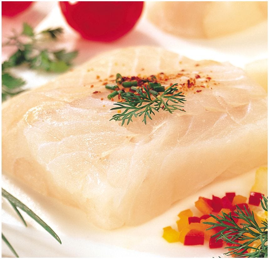 Portion de filet de hoki sans peau MSC