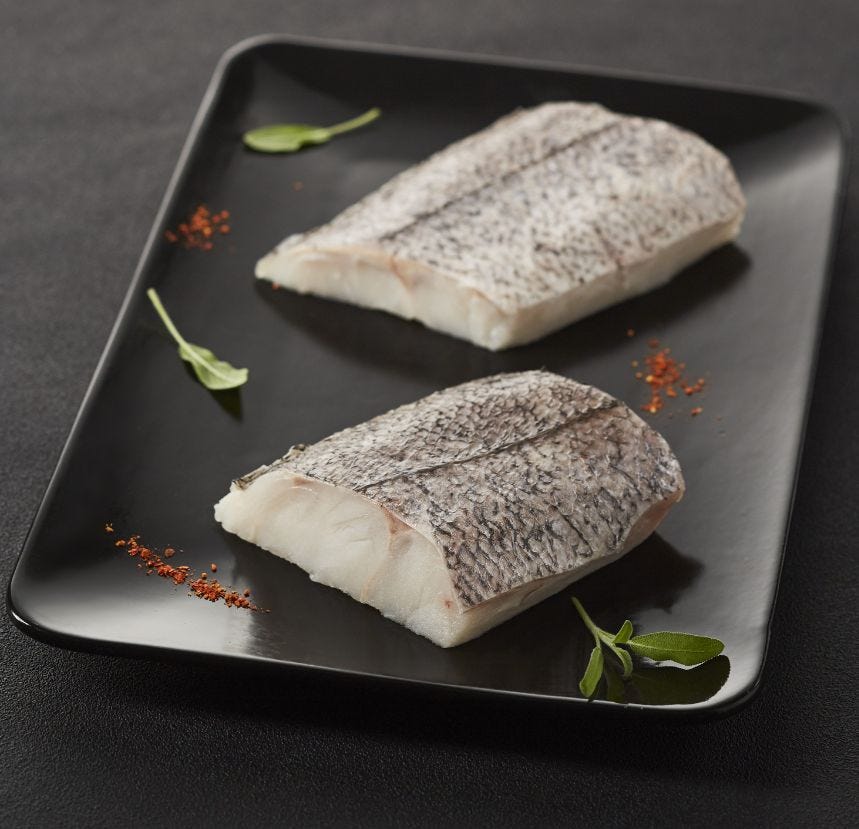 Pavé de merlu blanc du Cap avec peau MSC