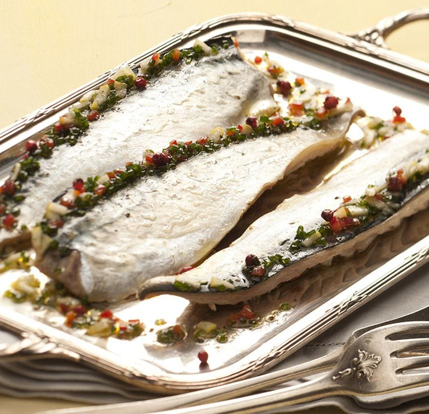 Filet de maquereau avec peau 