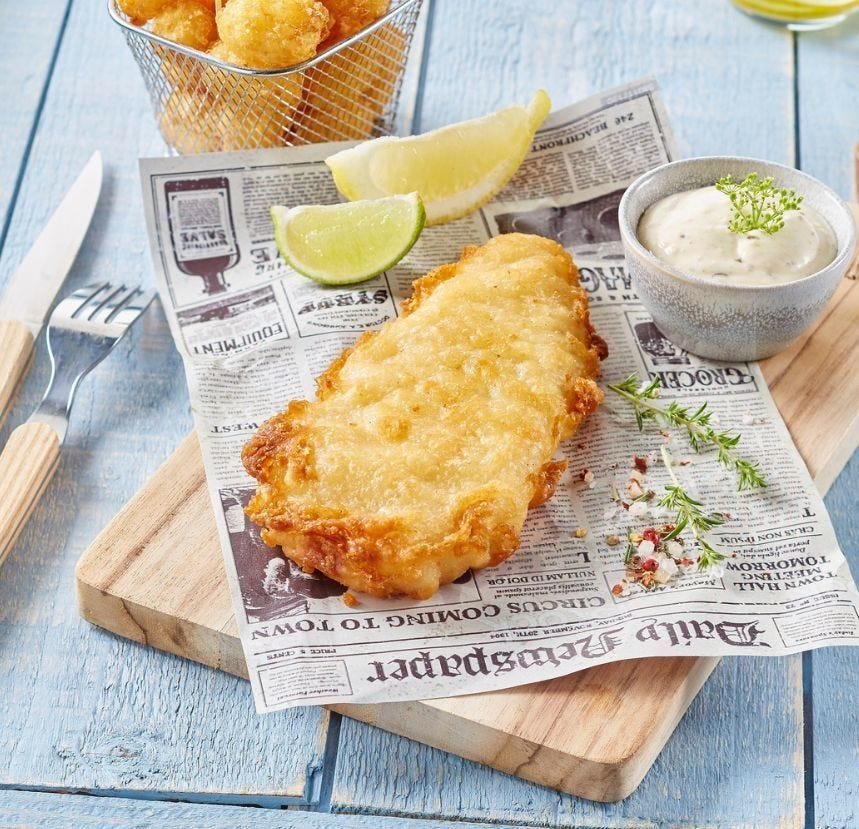 Fish & chips de cabillaud MSC