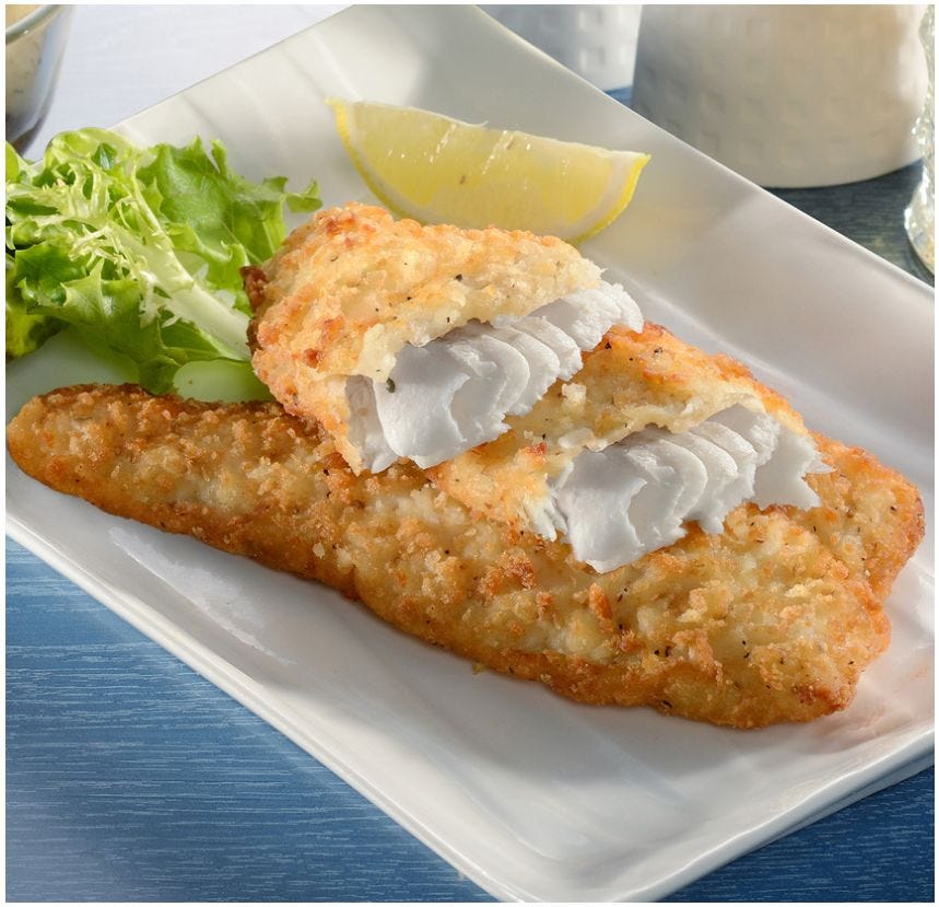 Fish & chips de cabillaud MSC