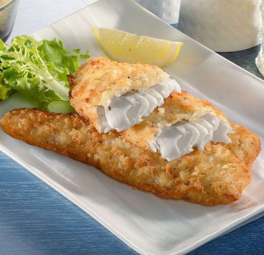 Fish & chips de cabillaud