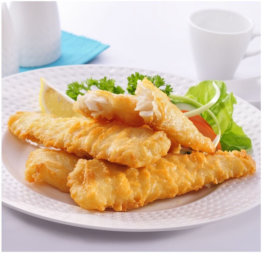 Tempura de colin d'Alaska MSC