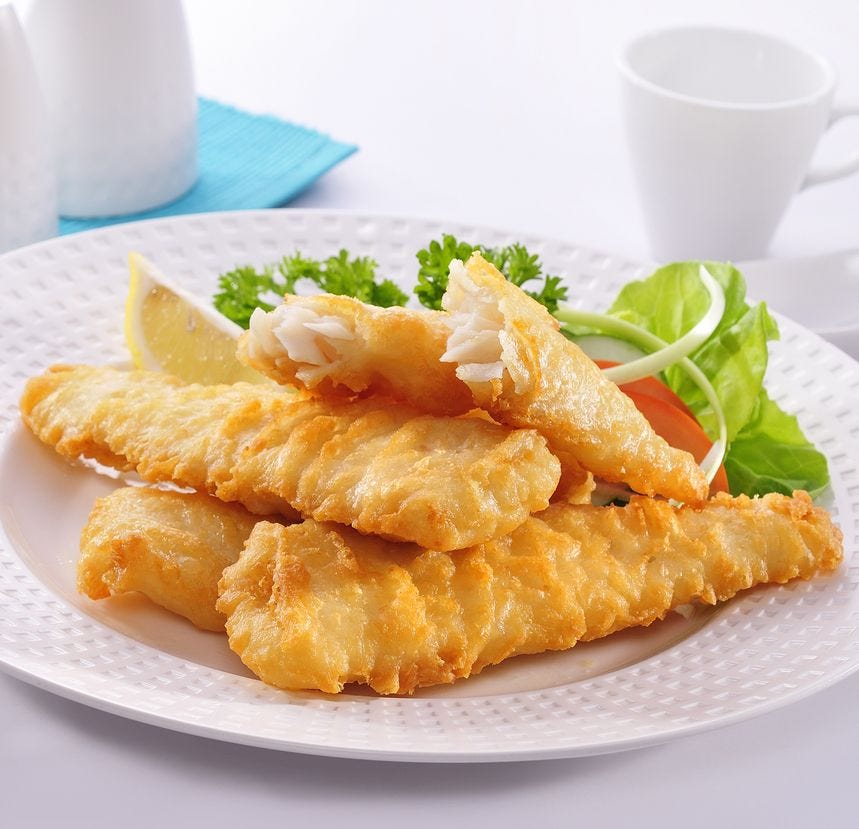 Tempura de colin d'Alaska MSC