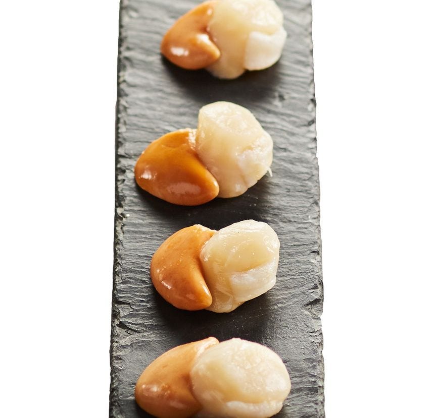 Noix de Saint Jacques avec corail surgelée mer