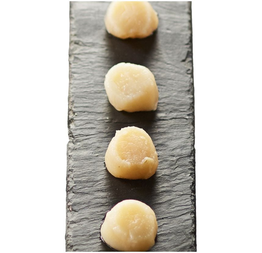Noix de Saint Jacques sans corail