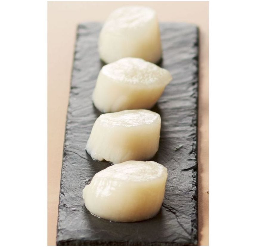 Noix de Saint Jacques sans corail
