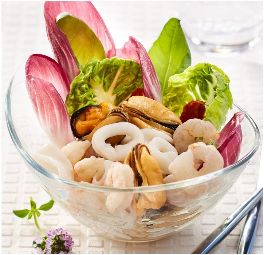 Cocktail de fruits de mer premium