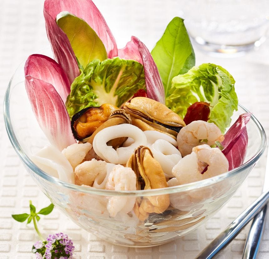 Cocktail de fruits de mer premium