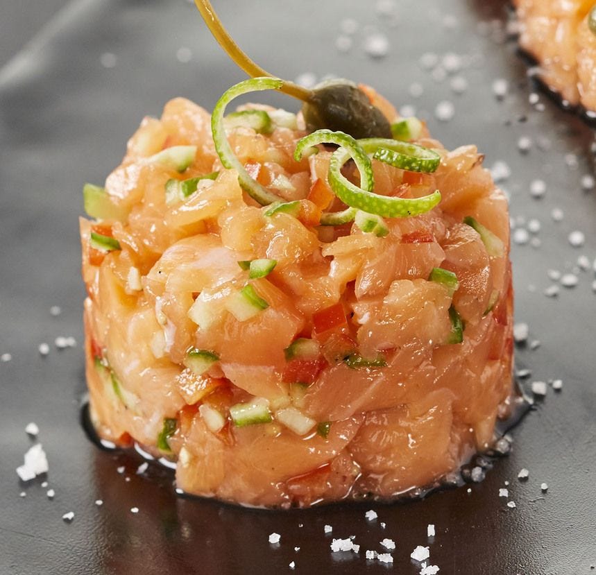 Tartare de saumon 